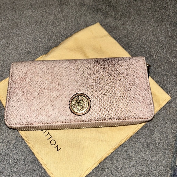 Anne Klein Handbags - Anne Klein - Gold embossed wallet